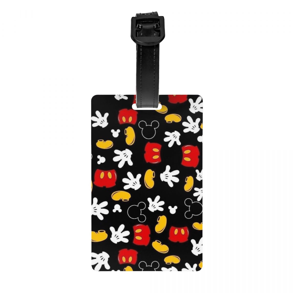 Luggage Cover Protector - แท็กกระเป๋าเดินทาง M-Mouse แบบกำหนดเองสำหรับกระเป๋าเดินทาง แฟชั่นอะนิเมะการ์ตูน แท็กติดกระเป๋าเดินทาง ปกป้องความเป็นส่วนตัว