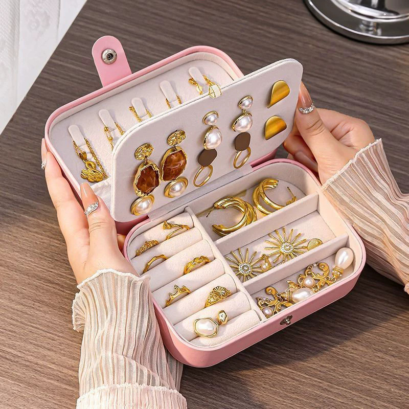 กล่องเก็บเครื่องประดับพกพาขนาด - Travel Accessories Jewelry บทวิจารณ์และราคา