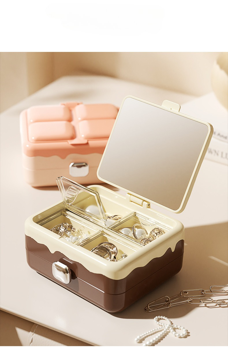 กล่องเก็บเครื่องประดับพกพาขนาด - Travel Accessories Jewelry บทวิจารณ์และราคา