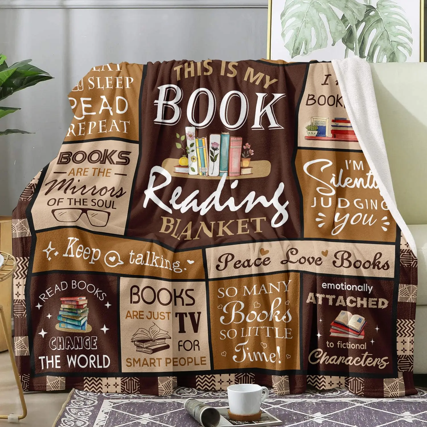 ผ้าห่มของขวัญสำหรับคนรักหนังสื - Travel Accessories Ideas บทวิจารณ์และราคา