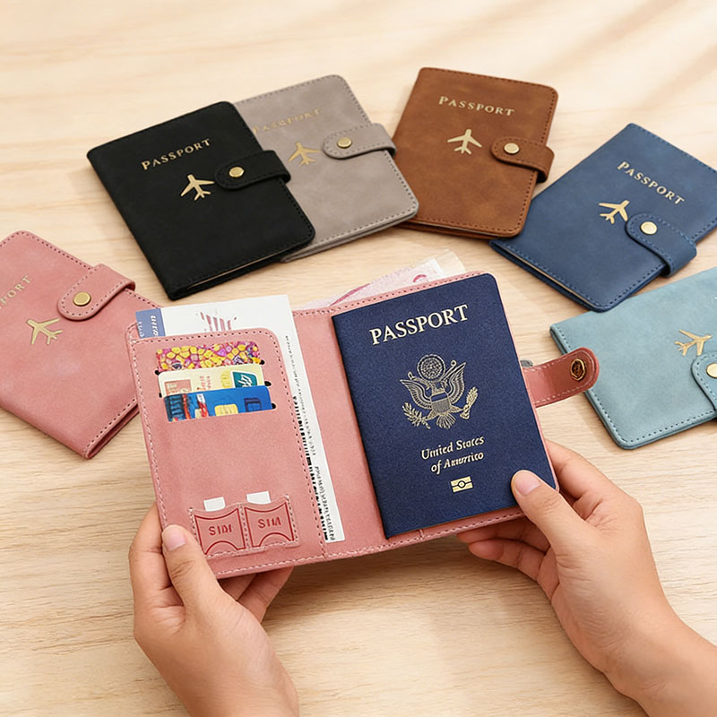 ซองหนังใส่พาสปอร์ต กระเป๋าใส่บ - Travel Accessories Wallet บทวิจารณ์และราคา