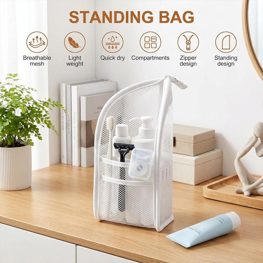 กระเป๋าตาข่ายพกพาสำหรับใส่ของใ - Travel Accessories Organizer Bag บทวิจารณ์และราคา