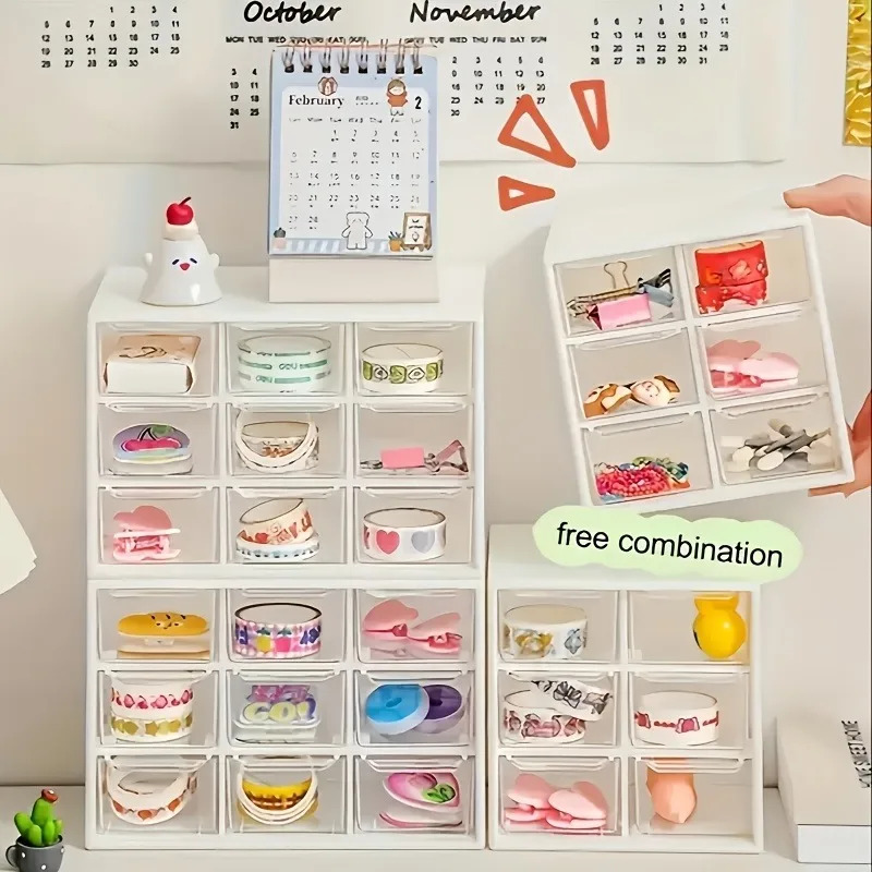 1 ชิ้นกันฝุ่น Multi-Grid Deskt - Travel Accessories Jewelry บทวิจารณ์และราคา