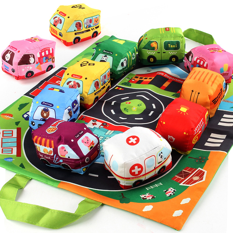 ผ้านุ่มของเล่นรถสําหรับทารก-หน - Travel Accessories Baby บทวิจารณ์และราคา