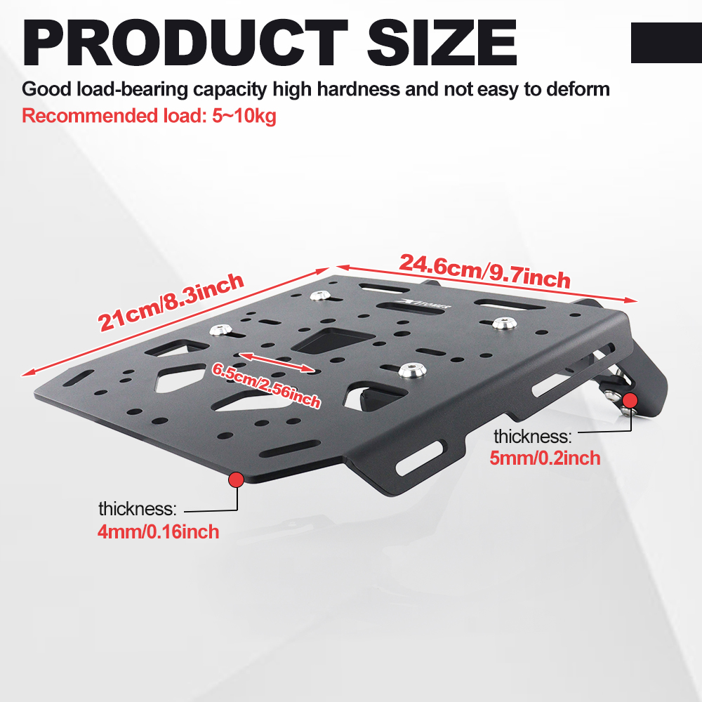 แร็คท้ายรถมอเตอร์ไซค์ ที่ยึดกร - Luggage Cover Protector บทวิจารณ์และราคา