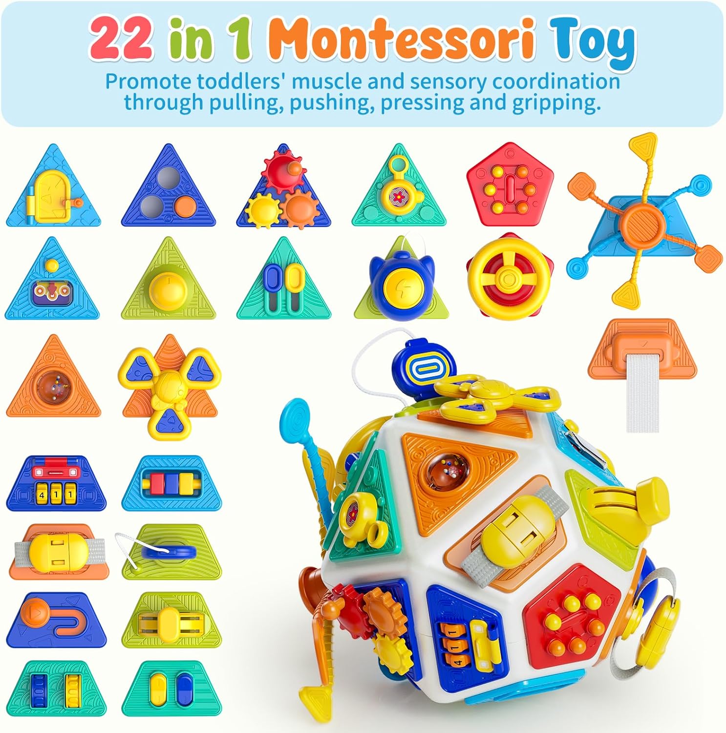 ของเล่นเสริมพัฒนาการเด็ก 22-in - Travel Accessories Baby บทวิจารณ์และราคา